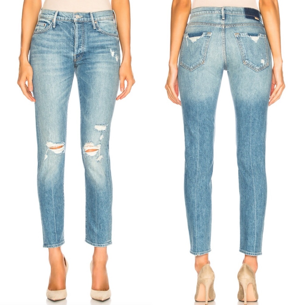 MOTHER SUPERIOR Stinger Flood High As The Heavens Skinny High Waist Jeans NEW